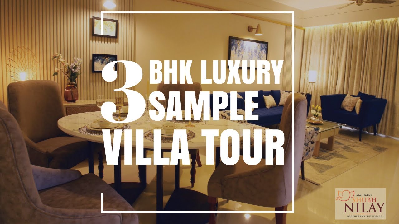 Modern Luxurious 3 BHK Sample Villa Tour | Mahima Shubh Nilay Villa in Jaipur