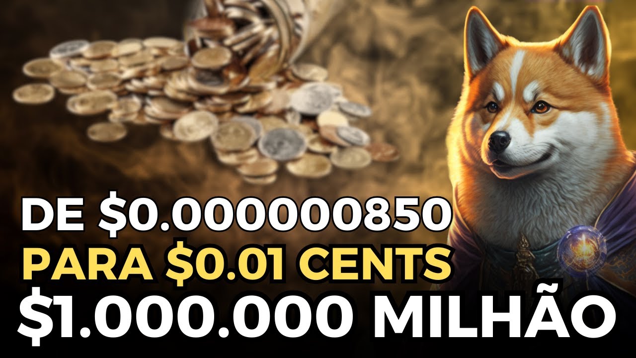 SE ISSO ACONTECER CRIPTOMOEDA BARATA PODE FAZER $850 VIRAR $1.000.000,00 MILH&Atilde;O.