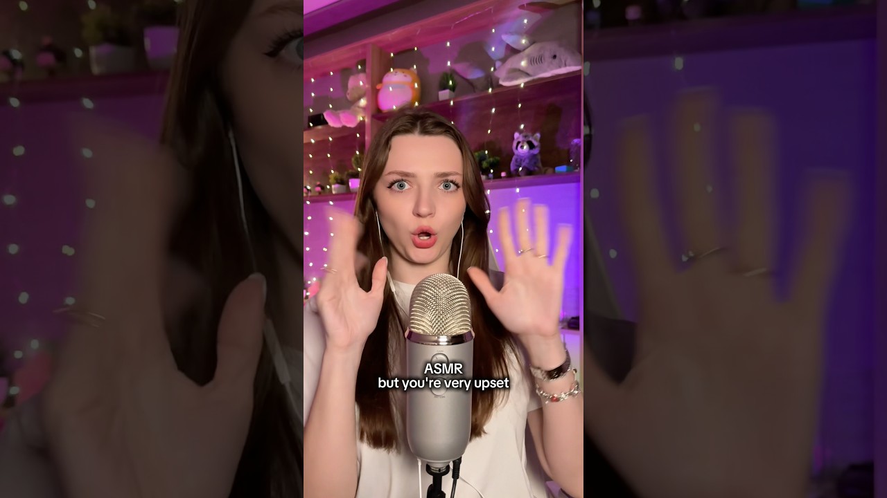 ASMR but you&rsquo;re very upset #asmr #asmrsounds #asmrrelax #asmrsleep #relax #tingles #asmrvideo