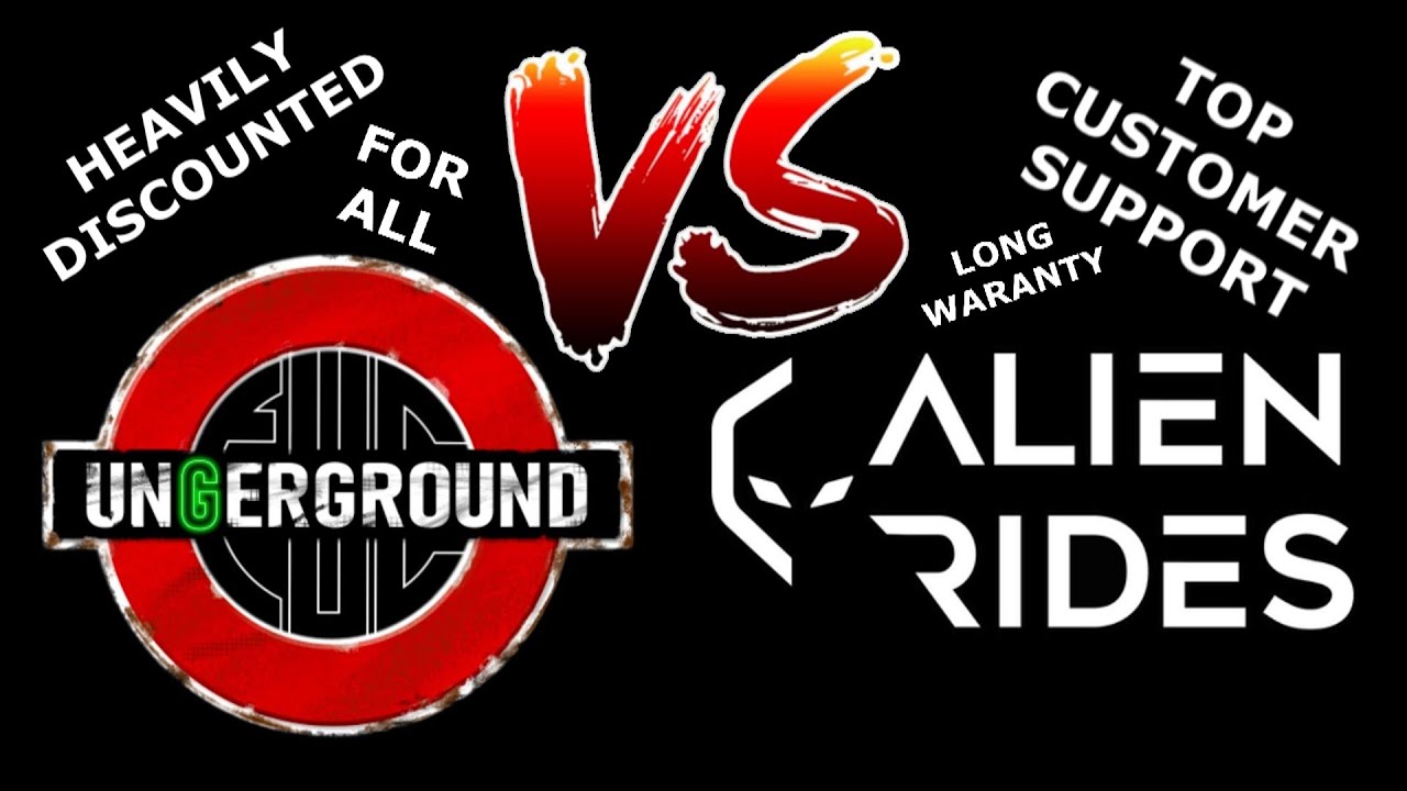 EUC Underground VS Alien Rides - Commander Pro Experience