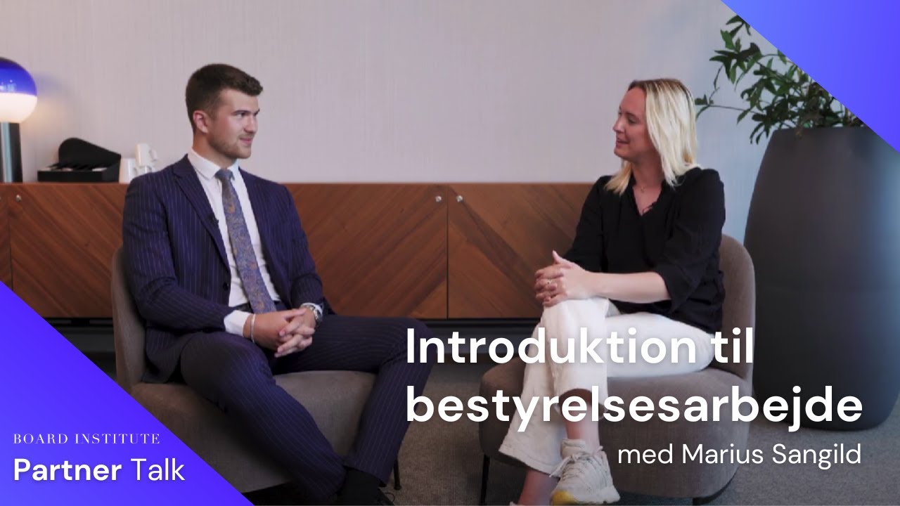 Kom i gang med bestyrelsesarbejde med Board Institute