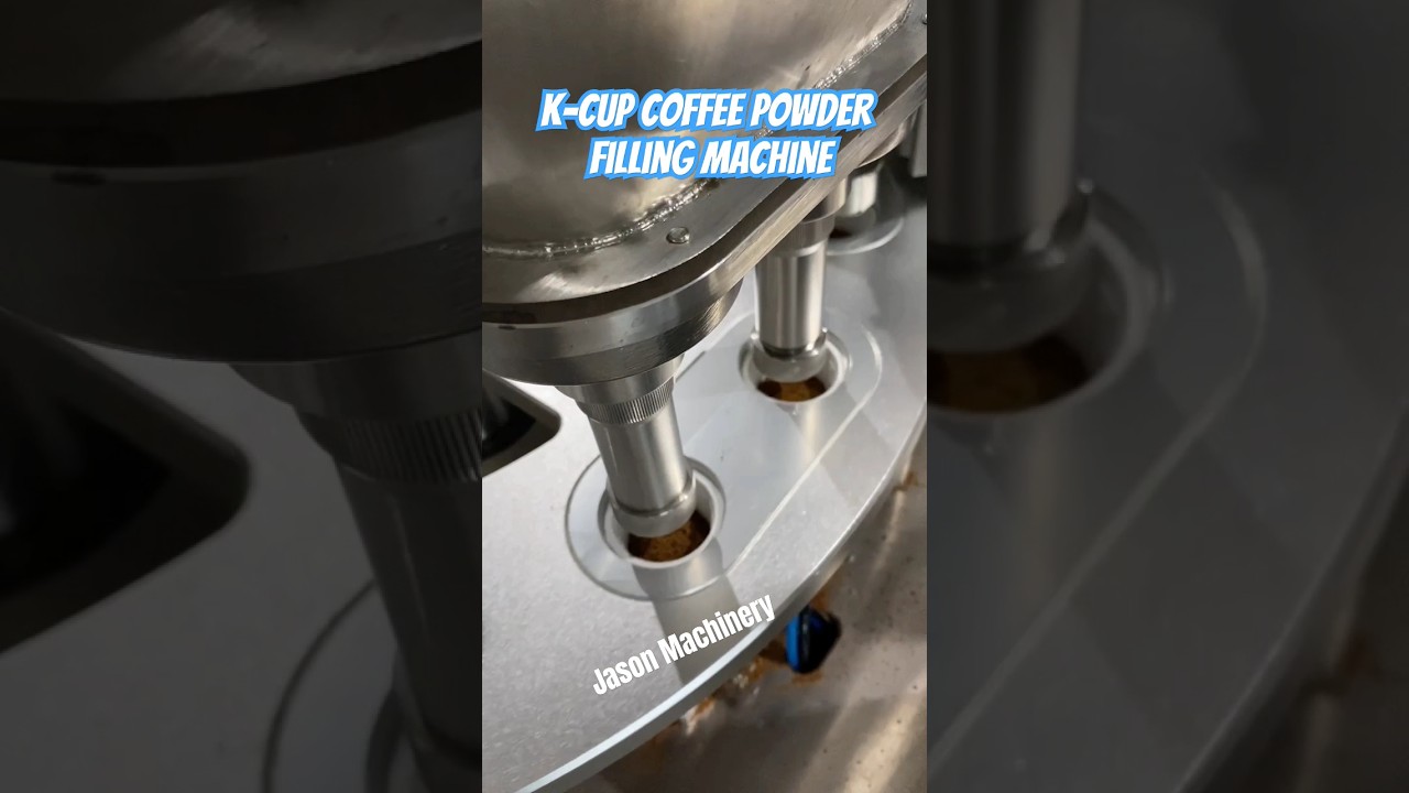 k-Cup Coffee Powder Filling and Sealing Machine #fillingmachine #sealingmachine #coffee #shorts