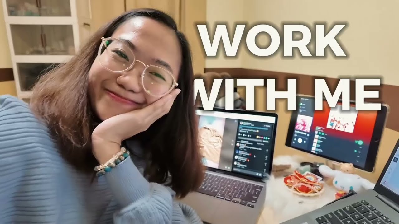 Remote Work Vlog: A Day in My Life as a VA & Content Creator ☕💻| Lisa Viktoria