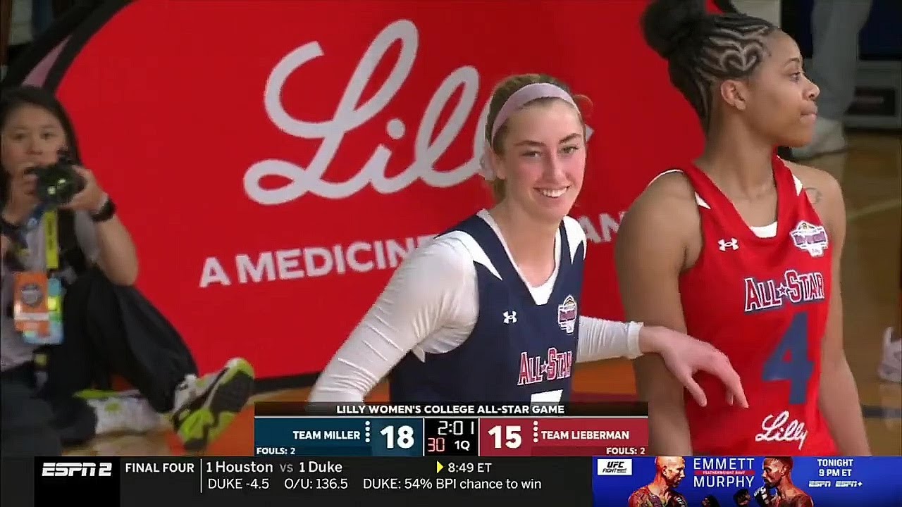NCAA Women's College All-Star Game 2025 - FULL GAME | Lucy Olsen, Madison Scott, Jewel Spear, etc