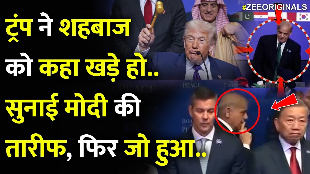 ट्रंप ने शहबाज को कहा खड़े हो..सुनाई मोदी की तारीफ, फिर हो हुआ..| Trump Insulted Pakistan PM Shehbaz