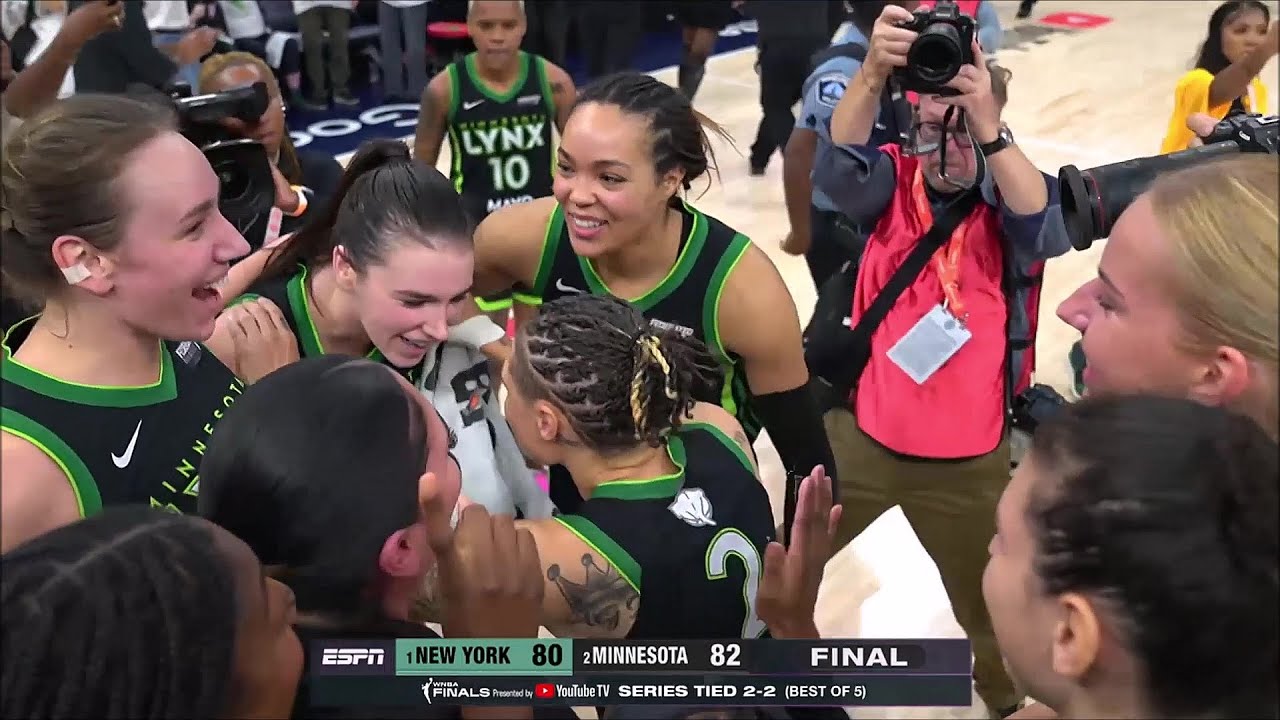 LAST 5min: WNBA Finals, Game 4 New York Liberty vs Minnesota Lynx | WNBA playoffs basketball