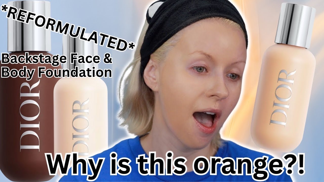 *REFORMULATED* DIOR BACKSTAGE FACE & BODY FOUNDATION REVIEW + WEAR TEST