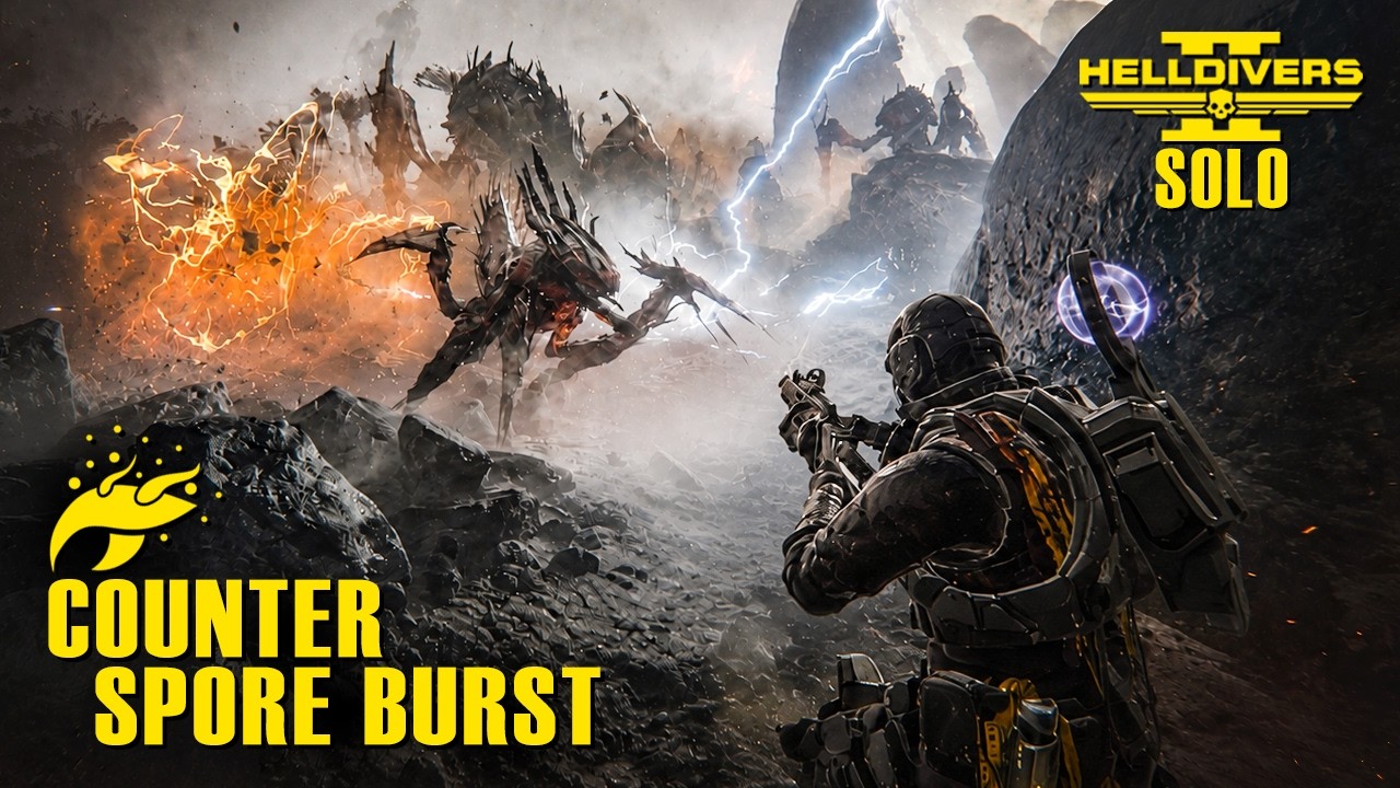 Helldivers 2 &ndash; Best Solo Build to Counter Spore Burst Strains | MAX SPEED BUILD | Super Helldive