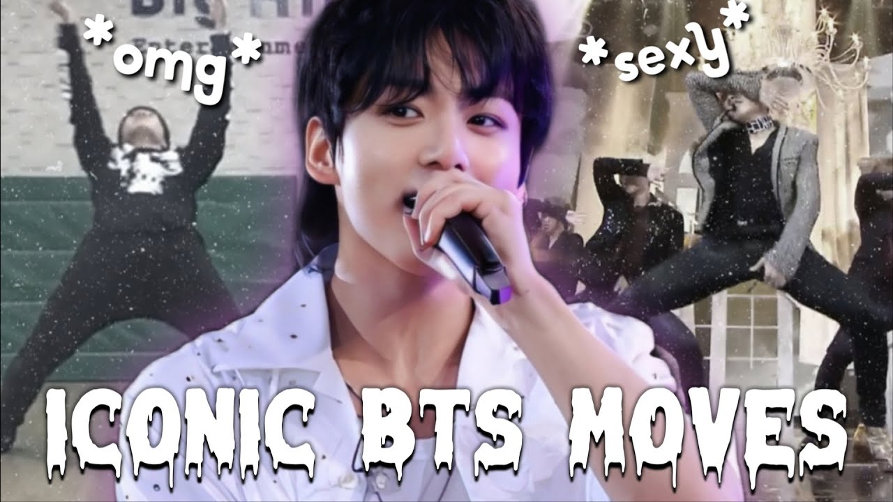 The 100 MOST  Iconic and Famous BTS Moves