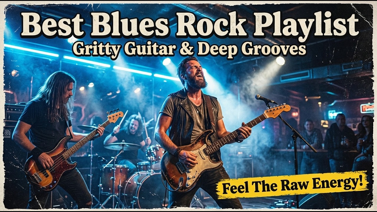 Stevie Ray Vaughan, Joe Bonamassa, Gary Moore | Blues Rock Guitar Legends Mix
