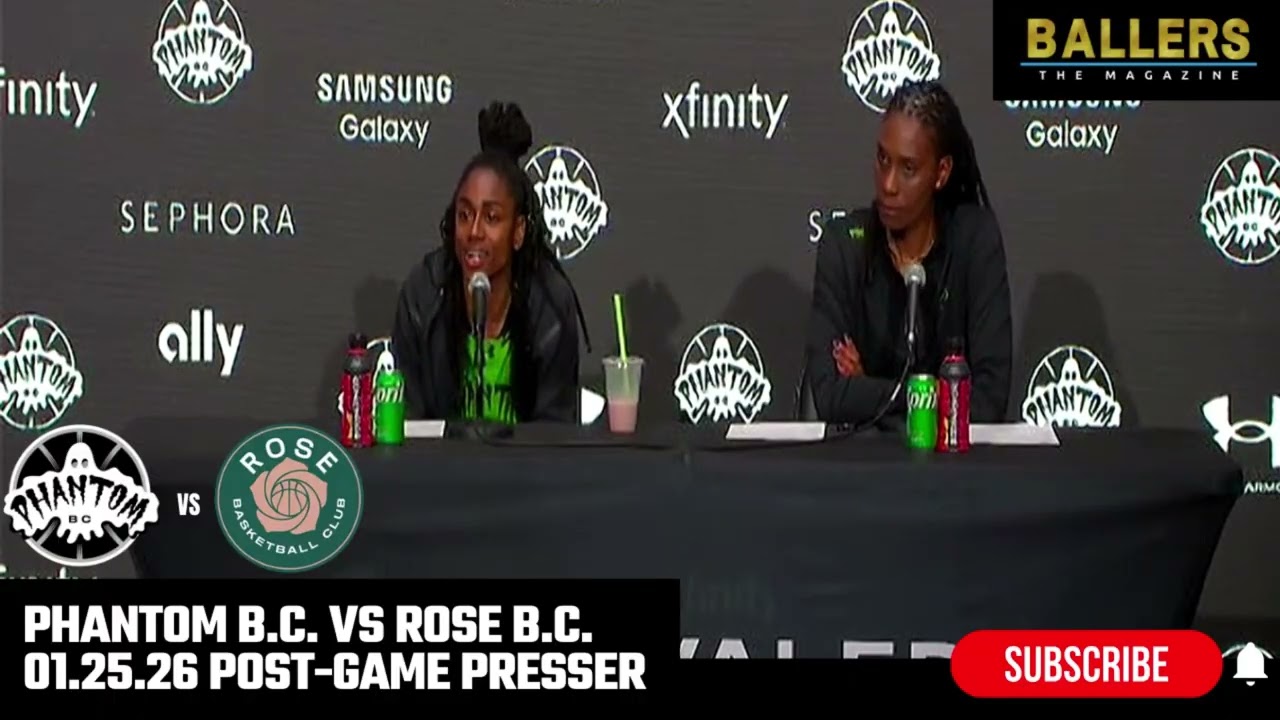 Tiffany Hayes & Head Coach Roneeka Hodges: Phantom BC Postgame vs. Rose BC | Unrivaled 01.25.26