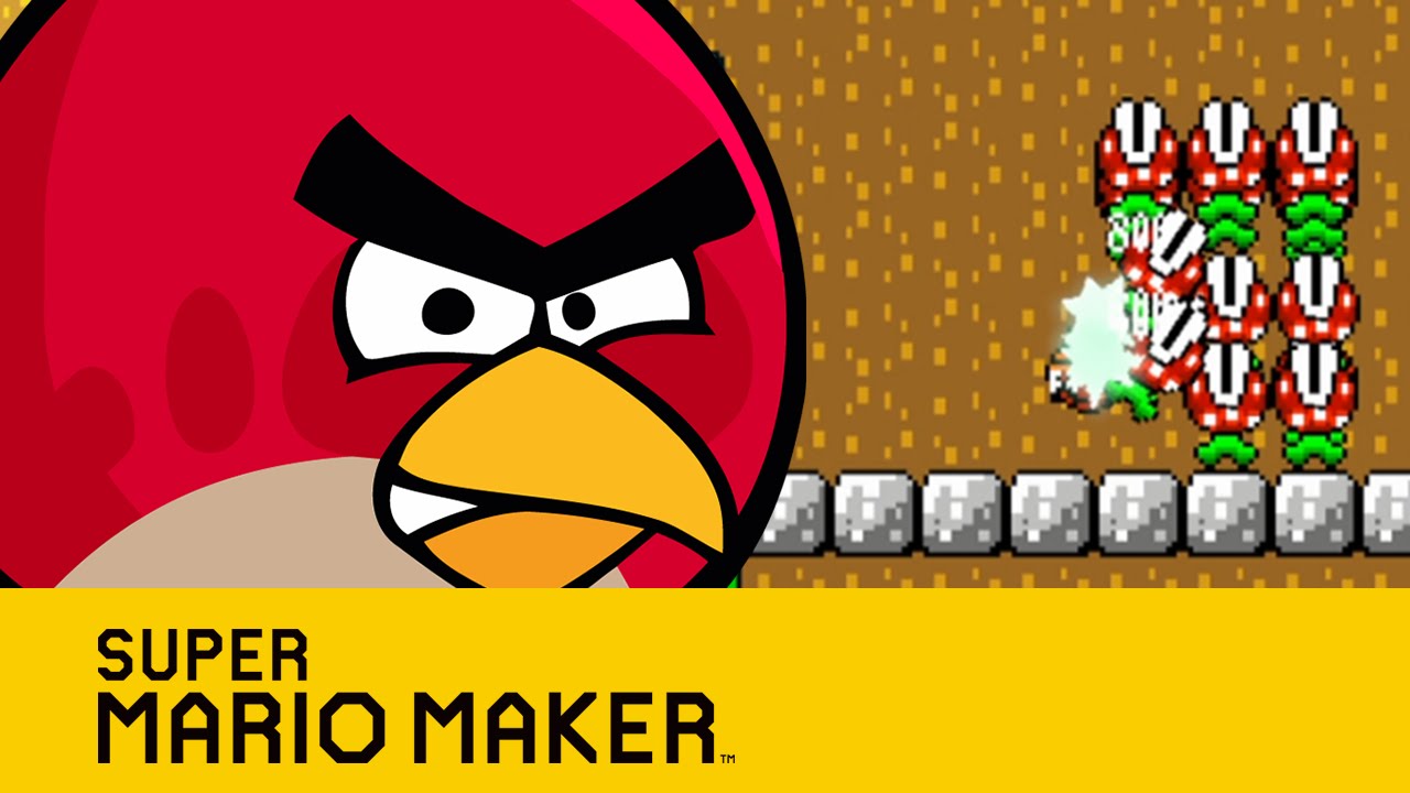 Super Mario Maker FR - ANGRY BIRDS