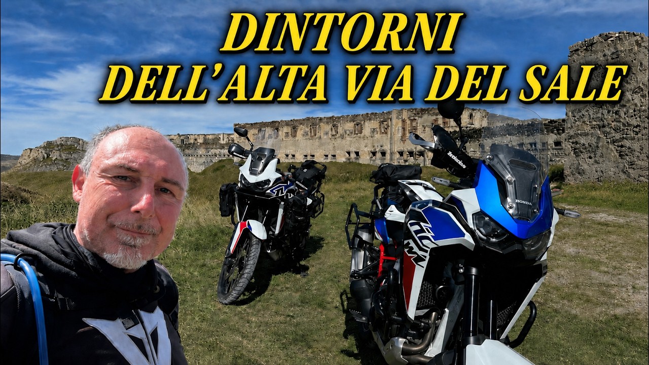 Sterrati Facili per Maxienduro prima di fare l'Alta Via Del sale