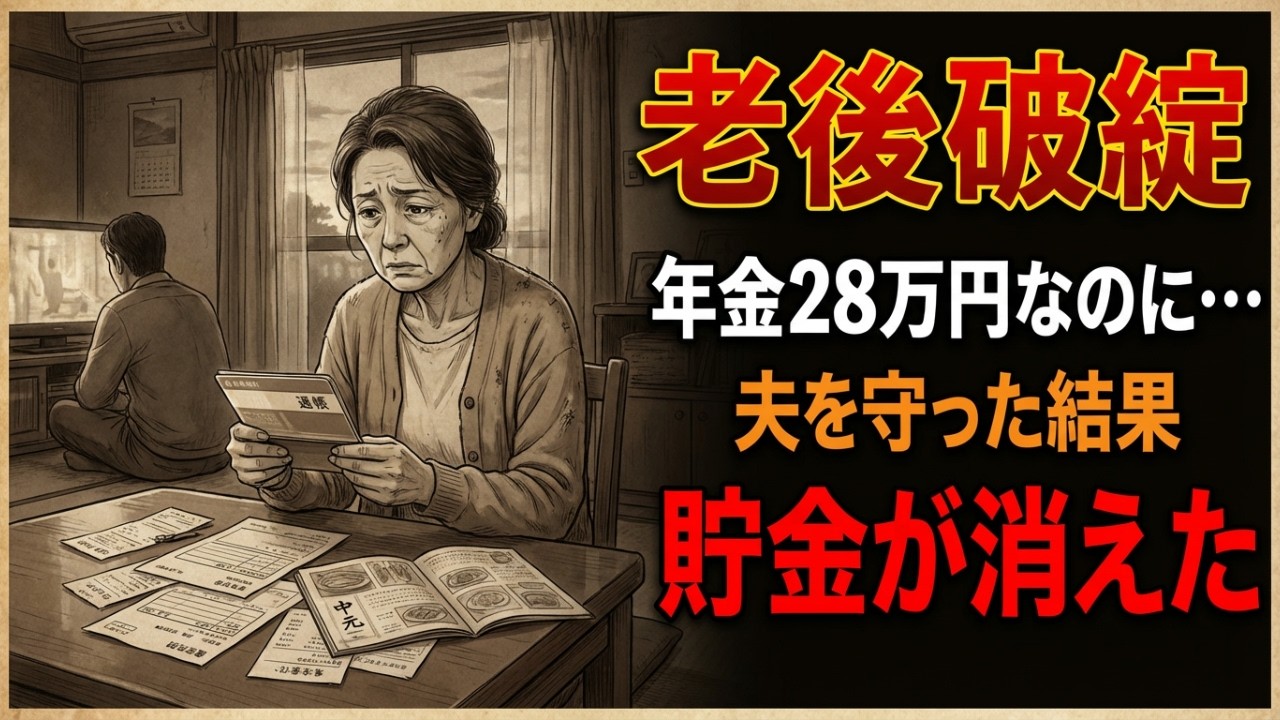 【見栄をやめなさい】64歳・年金生活者の後悔。「夫のプライド」を守った結果、貯金が音を立てて消えた。