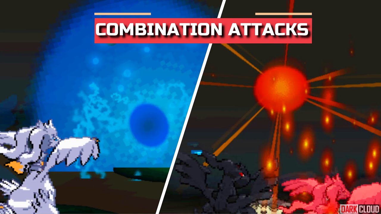 Pok&eacute;mon Black and White All COMBINATION Attacks