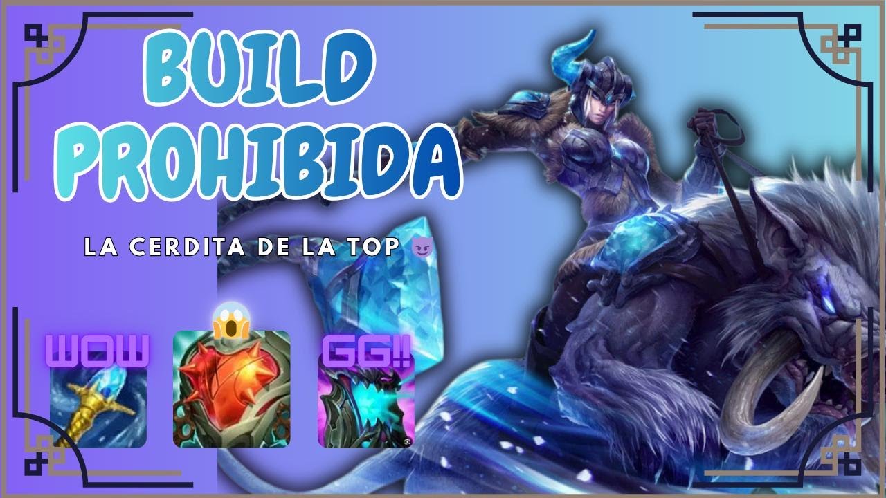 BUILD PROHIBIDA 💀 – La CERDITA de la TOP que NADIE QUIERE ENFRENTAR 🐷🔥