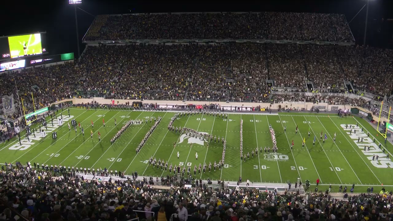 Spartan Marching Band: Pregame | 10.25.2025 - MSU vs. Michigan
