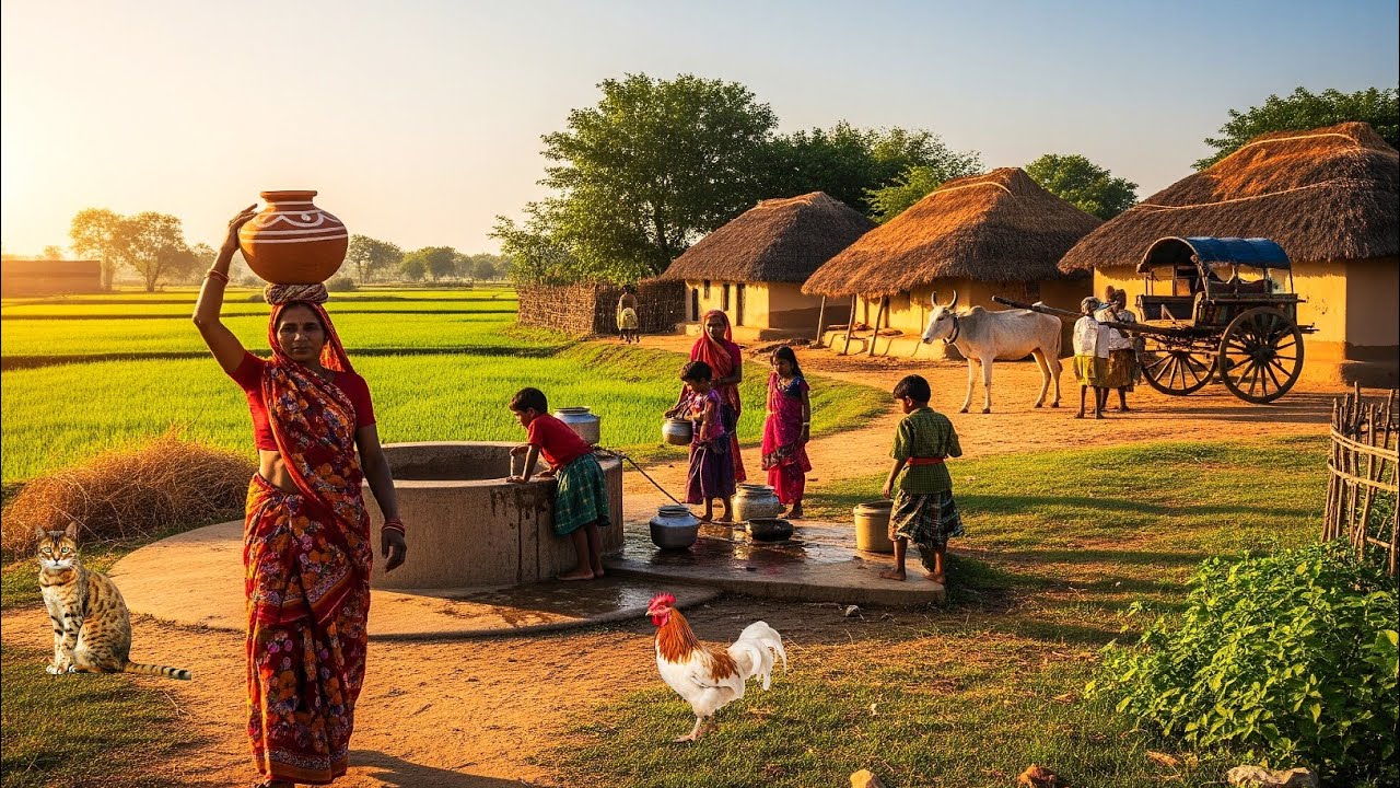 Simple Joys of Village Life | Daily Life in a Traditional Indian Village | Indian Real Village