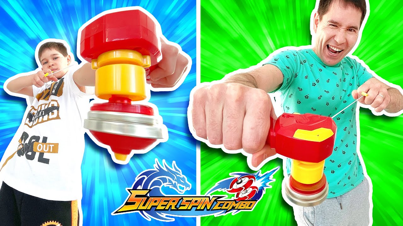 Кто самый сильный в Super Spin Combo? / Erik Show