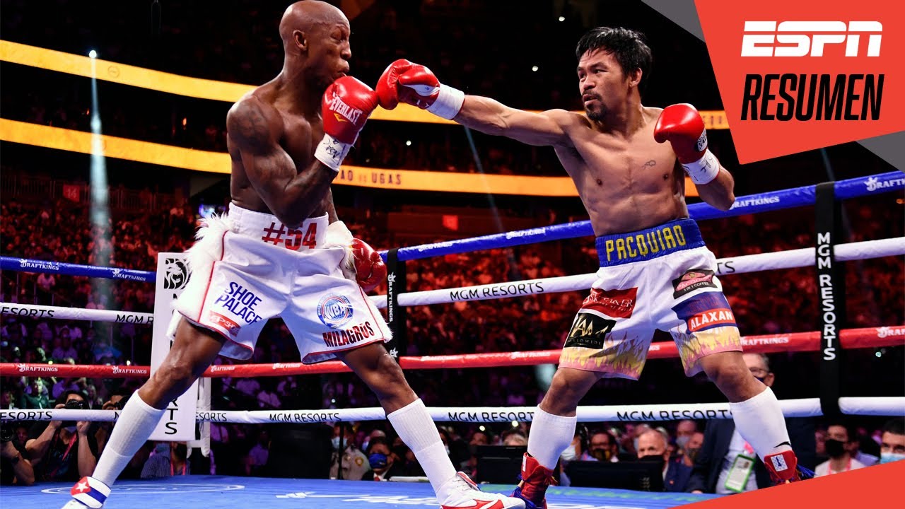 Manny Pacquiao vs. Yordenis Ugás | Resumen - Highlights |  Título peso Wélter de la AMB / WBA