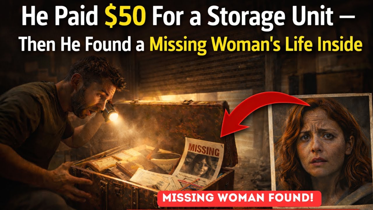 He Paid $50 for a Storage Unit — Then He Found a Missing Woman’s Life Inside