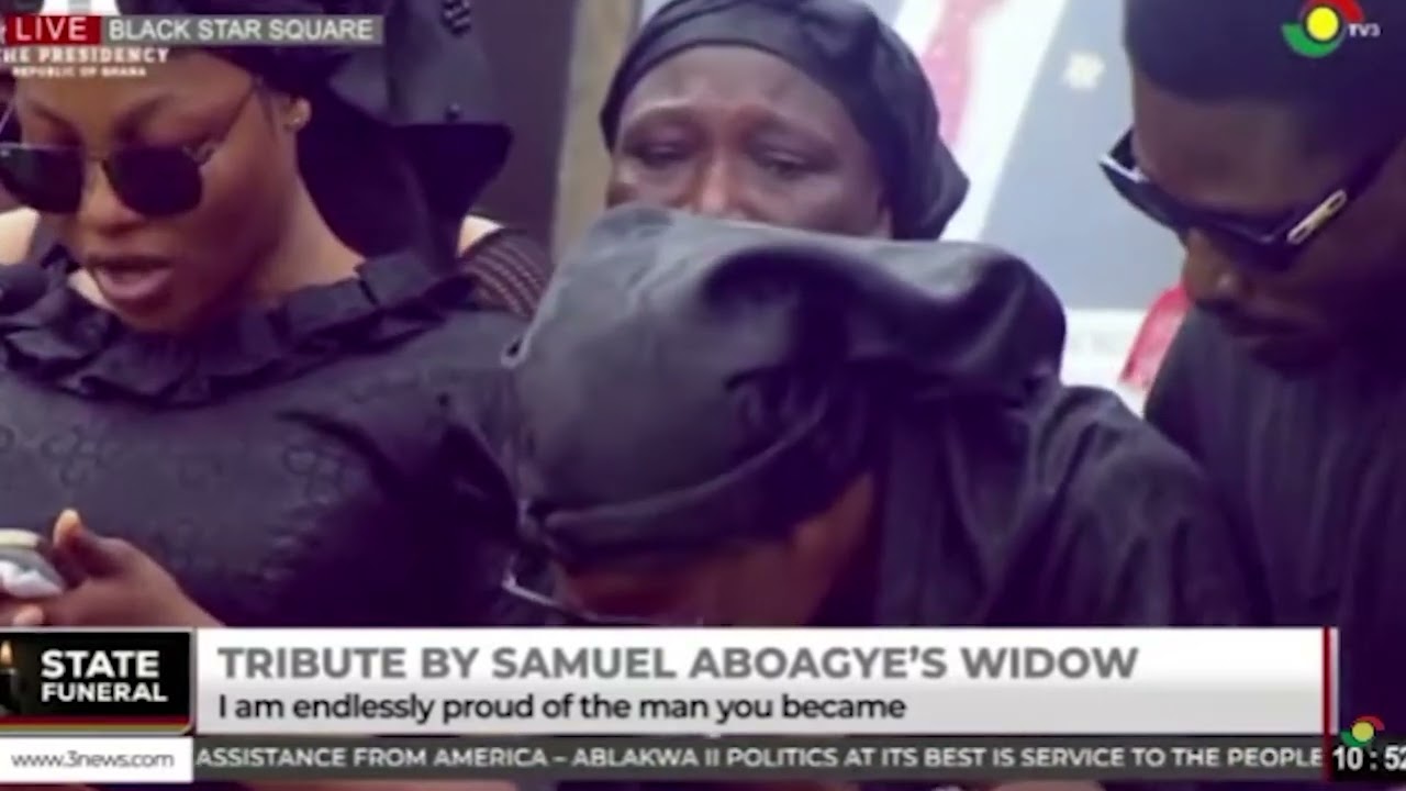 Wife of Samuel Aboagye: &ldquo;I awaited our reunion in Atlanta on the 18th, not mourning you in Ghana