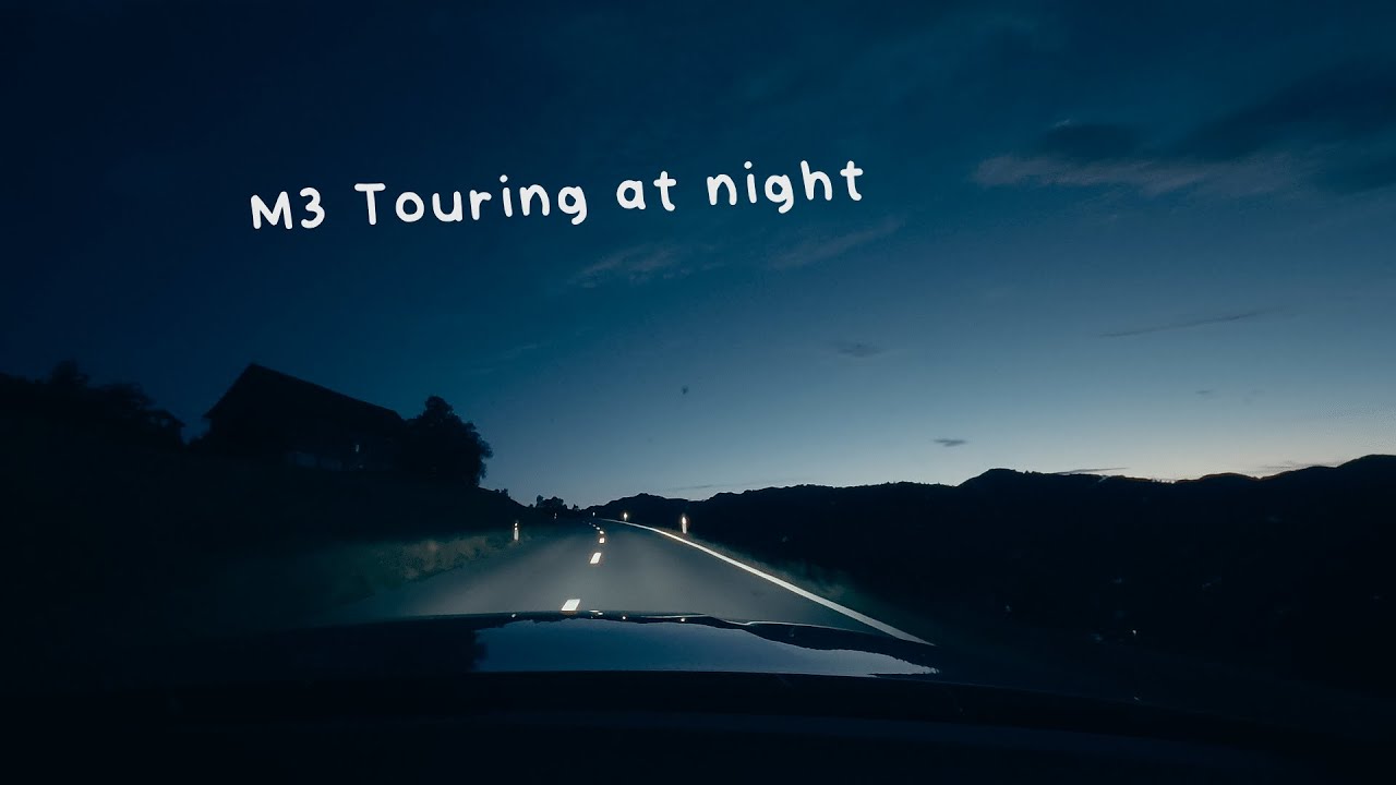 Running in the G81 M3 Touring in the Swiss Alps | POV | ASMR | RAW Sound