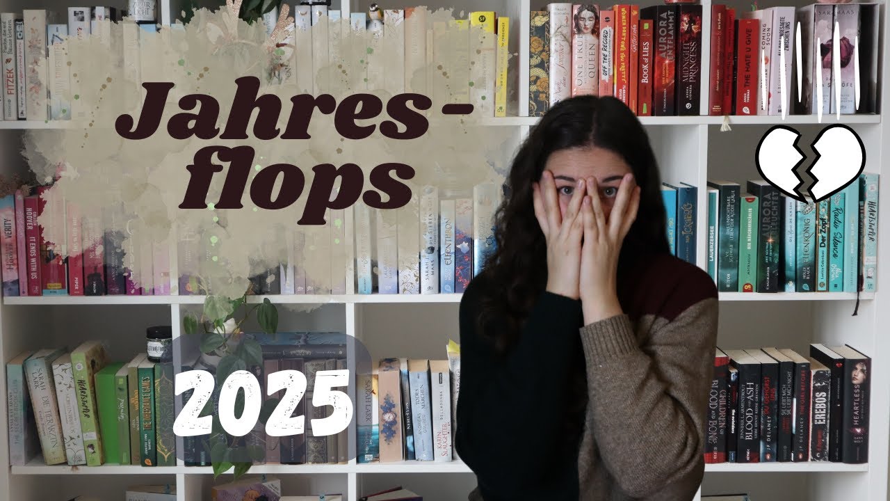 Diese Bücher konnten mich NICHT überzeugen 😓| Jahresflops 2025 📚|RiasSoulWords