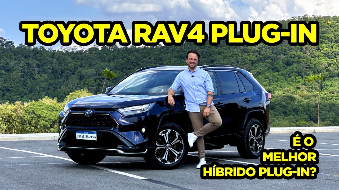TOYOTA RAV4 XSE PLUG-IN HYBRID 2024 - O melhor motor híbrido plug-in do ano está no melhor carro?