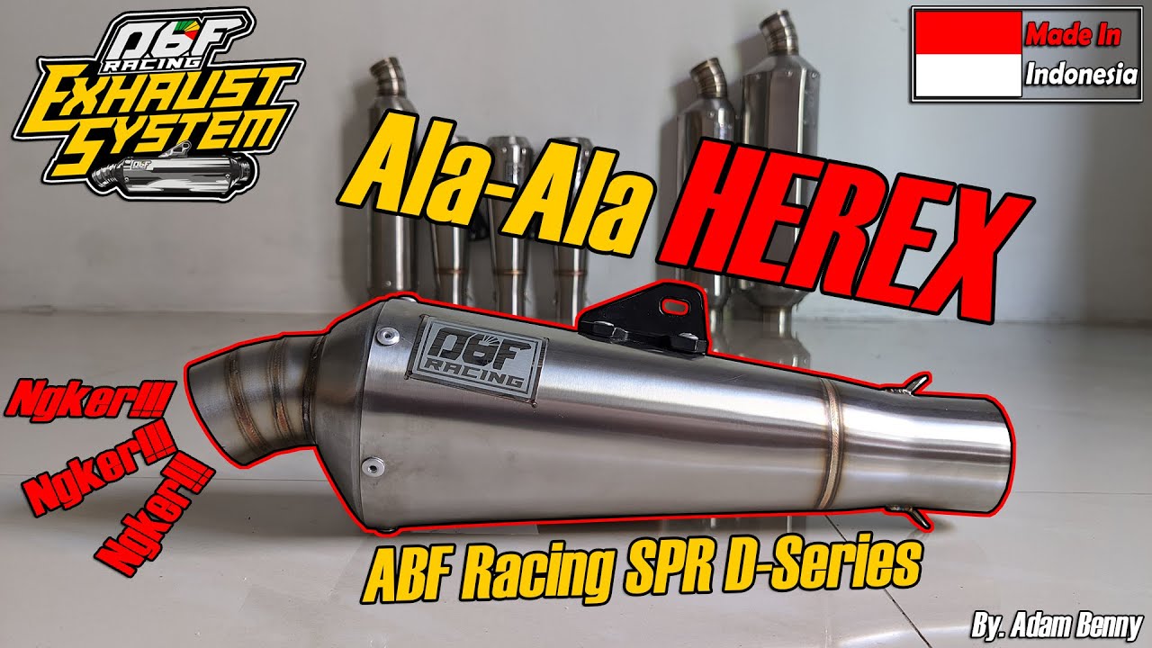[REVIEW PURE SOUND] Silencer ABF Racing SPR D-Series Vario 125 - By. Adam Benny