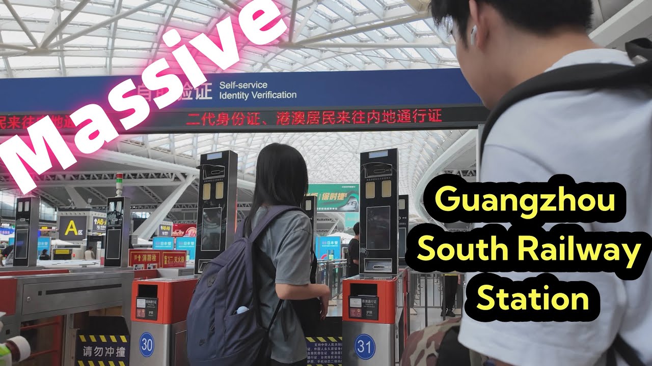 Exploring Guangzhou South Railway Station: China’s Mega Transport Hub
