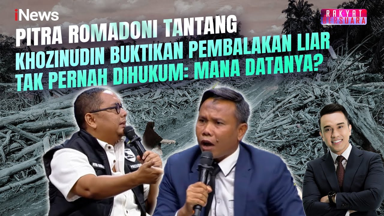 Debat memanas! Pitra vs Khozinudin soal Pembalakan Liar Tak Pernah Dihukum | Rakber (23/12)