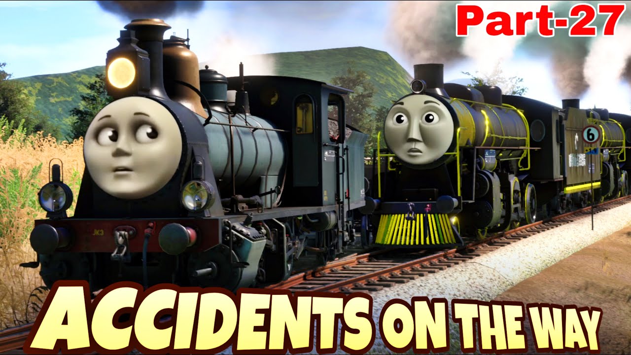 Accidents On The Way - Train Crash Compilation - Derail Valley Part 27