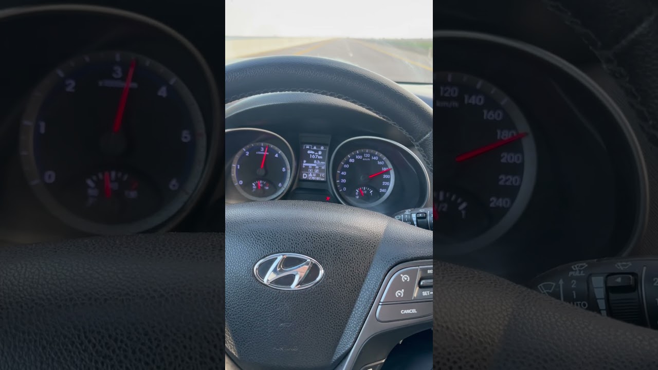 Hyundai SantaFe 2013 2.2 CRDİ top speed #diesel #turbodiesel #hyundai #santafe #hyundaisantafe