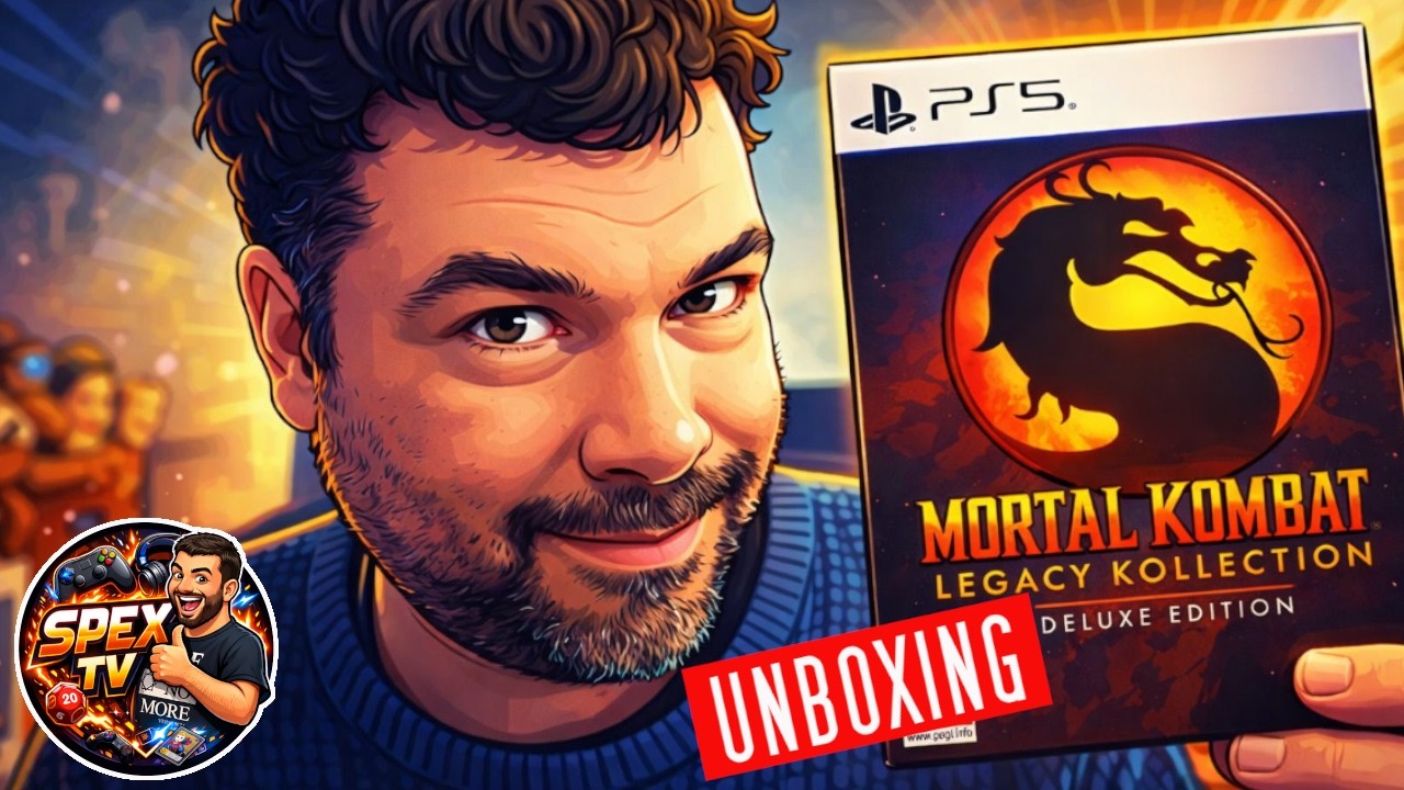 Unboxing Mortal Kombat Legacy Kollection Deluxe Edition!