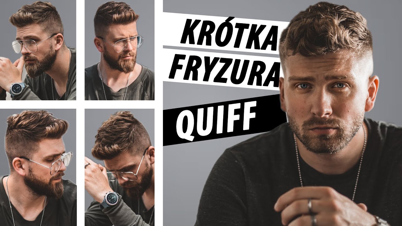 NAJWYGODNIEJSZA KRÓTKA FRYZURA MĘSKA NA LATO 2019 - Quiff na wakacje