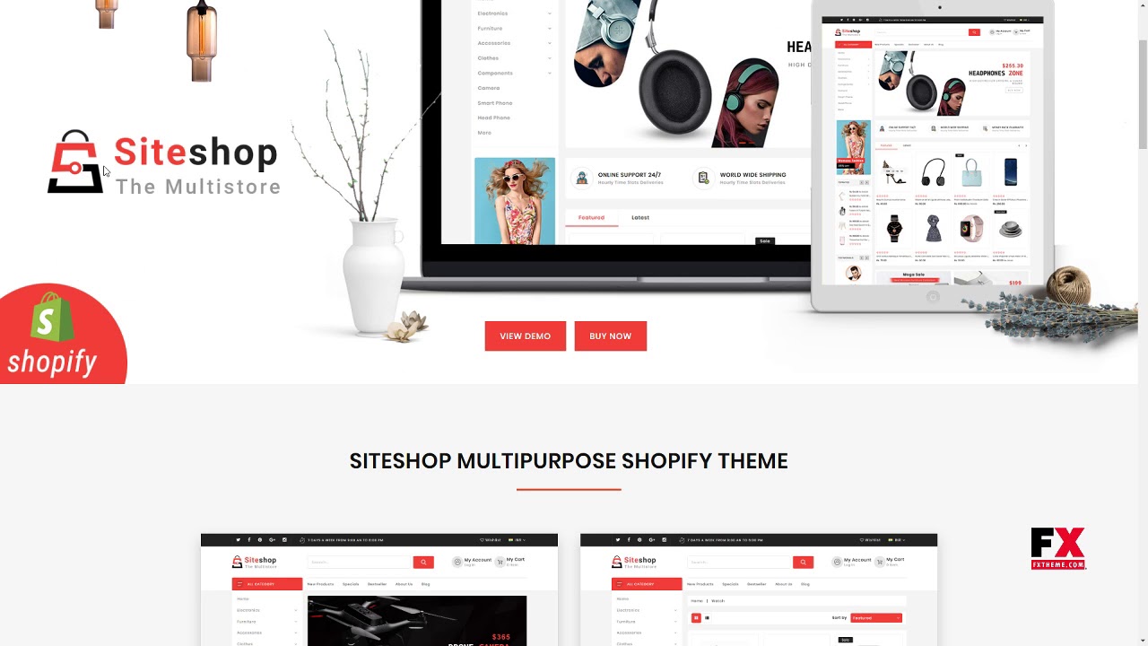 Siteshop Shopify MultiPurpose Responsive Theme      Quintilian Malik