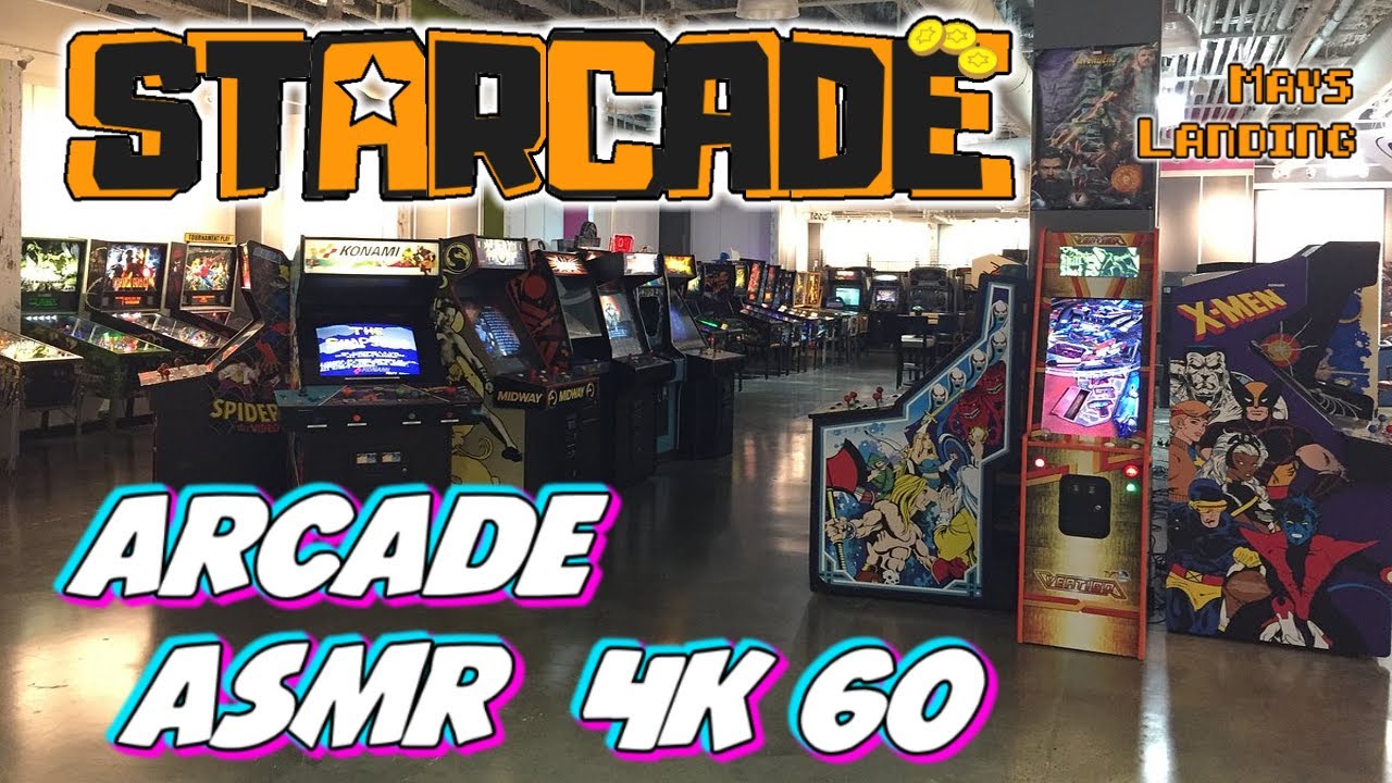 ARCADE ASMR Real Retro Sounds 10 Hours