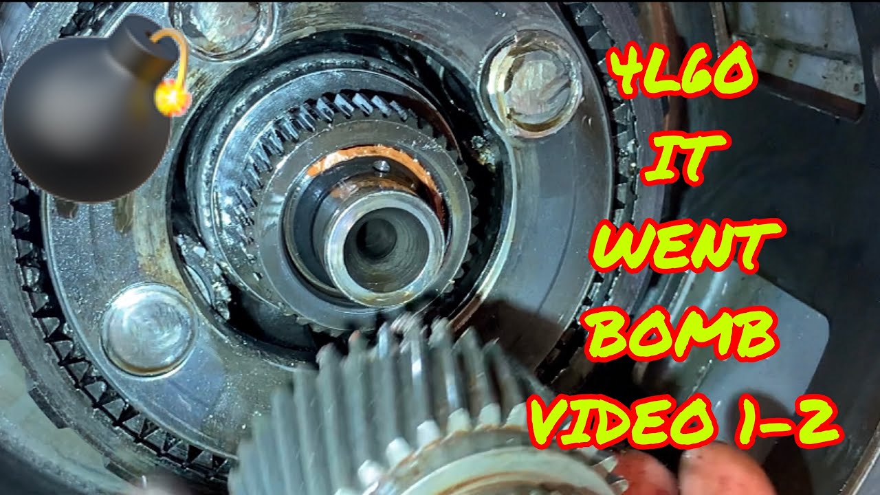 4L60 looks like a BOMB went off inside...Video 1-2
