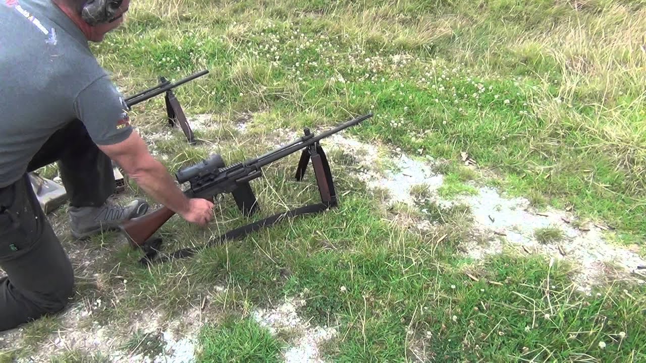 Test firing FN L2A! with the ELCAN