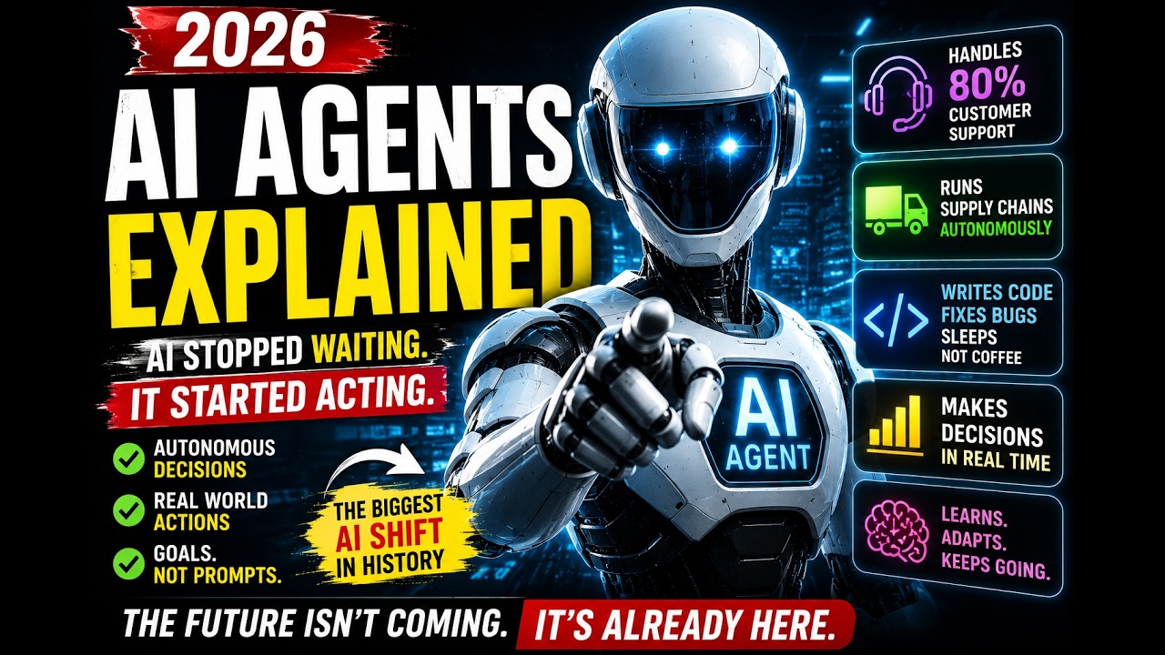 AI Agents Explained - The Shift From Chatbot to Digital Worker (2026)