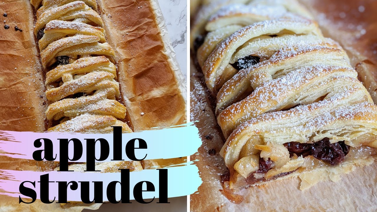 APPLE STRUDEL WITH PUFF PASTRY - Puff Pastry Ideas