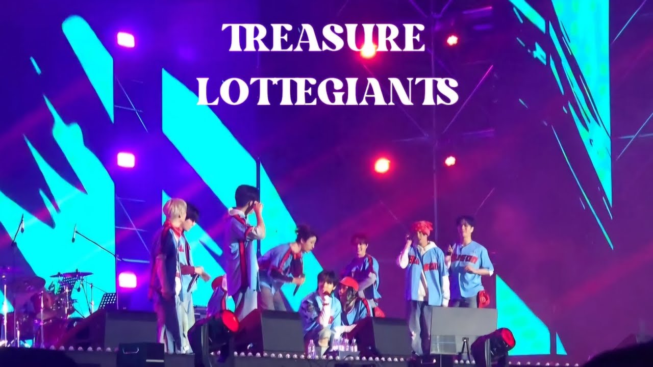 TREASURE 트레저 full 롯데팬페스티벌 LOTTE RED FANFESTIVAL 241103　#treasure