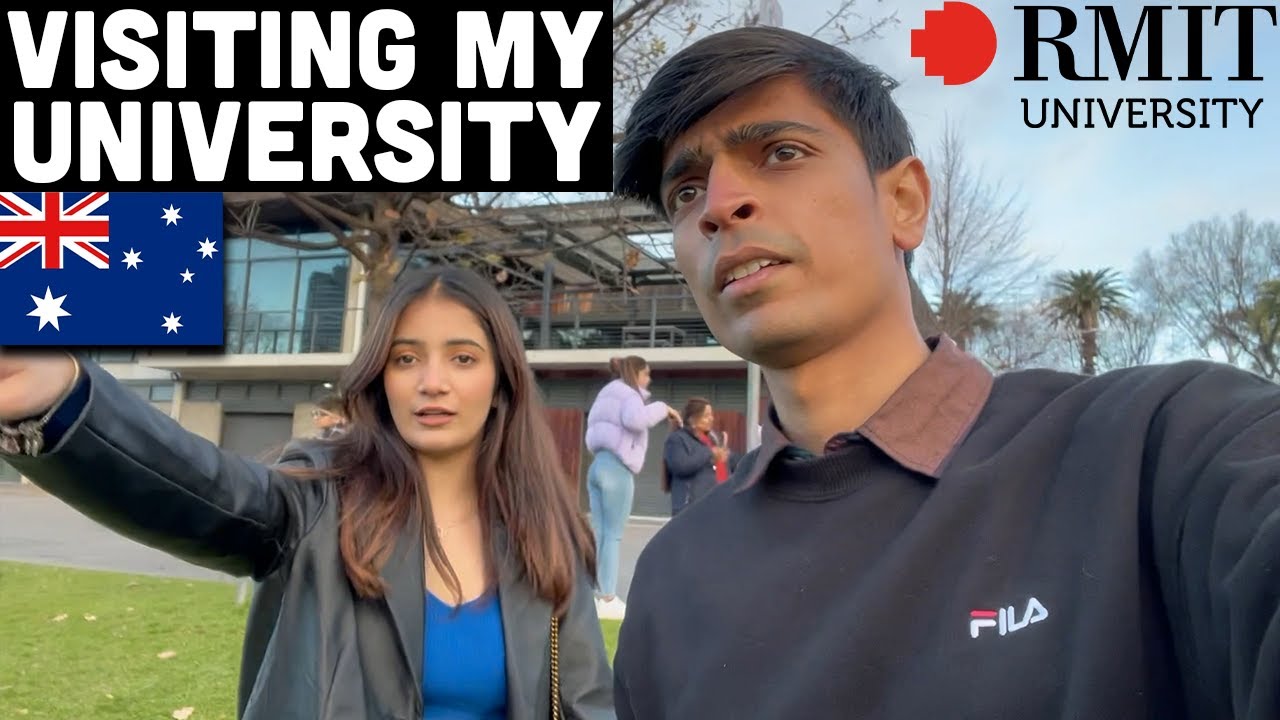 Visiting my University for the first time | RMIT | International Student | Vlog #16
