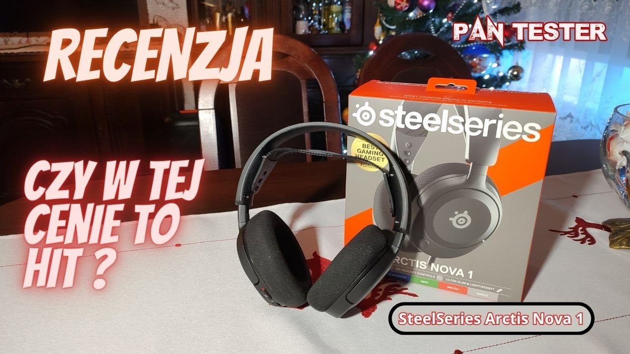 Słuchawki SteelSeries Arctis Nova 1 - recenzja