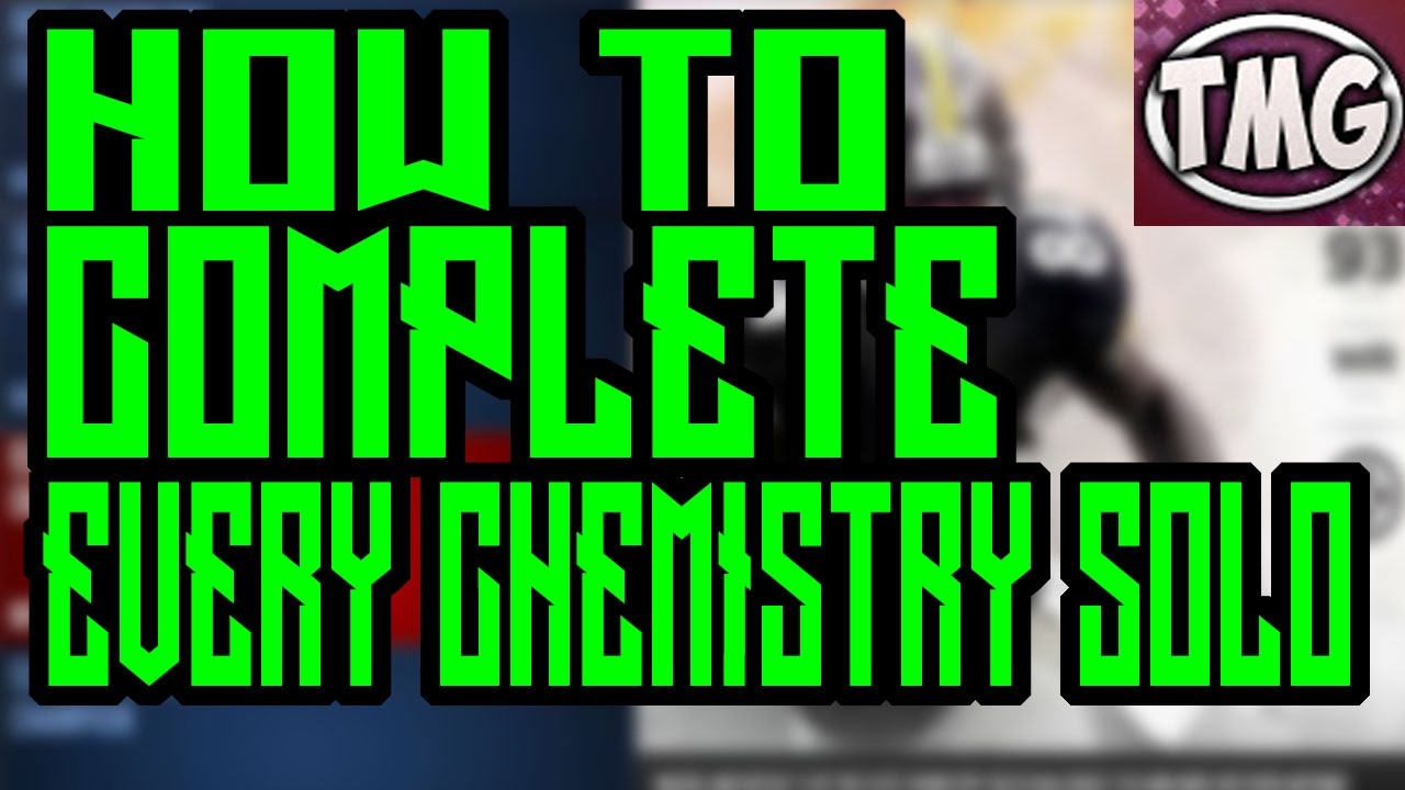 How To Complete Every Chemistry Solo For Less Then 150k!!!! Every Chemistry Line up!!!!!