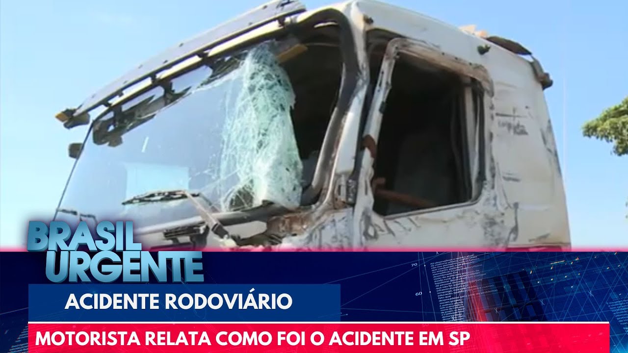 “Trocaria de lugar com qualquer um deles”, diz motorista de ônibus envolvido em acidente