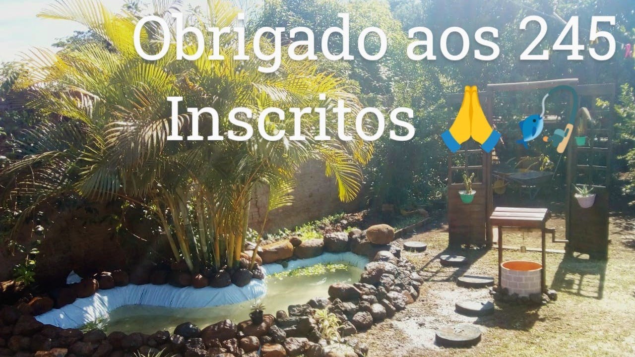 Como fazer um laguinho de quintal com horta, Sustent&aacute;vel - Paisagismo