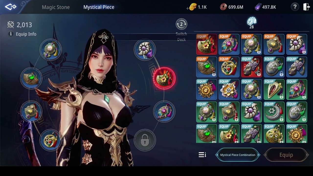 MIR4 F2P BUILD/STATS REVEAL -- p4kosme(sorcerer) 10/4/2023