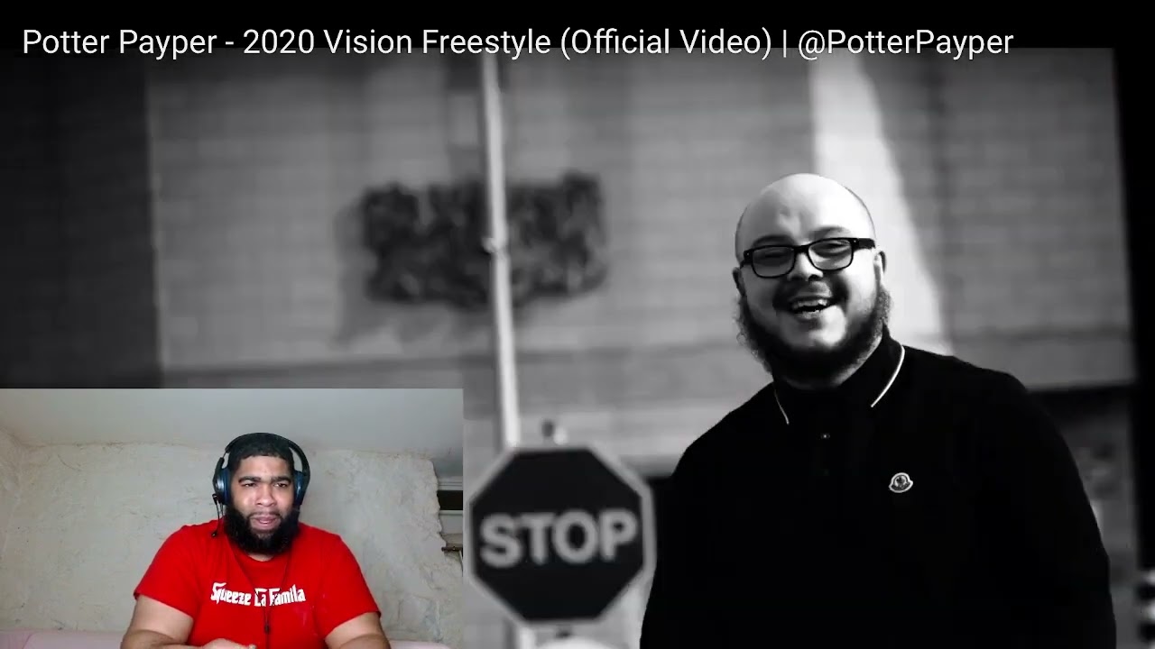 Potter Payper - 2020 Vision Freestyle (Official Video) | @PotterPayper|Reaction